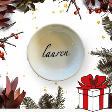Load image into Gallery viewer, Personalized Ring, Trinket, Vitamin Dish